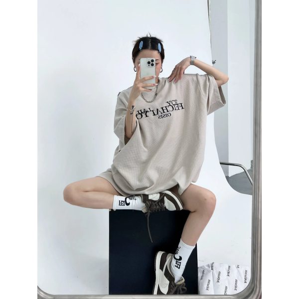 Oversized Turtleneck and Shorts Set - Image 4
