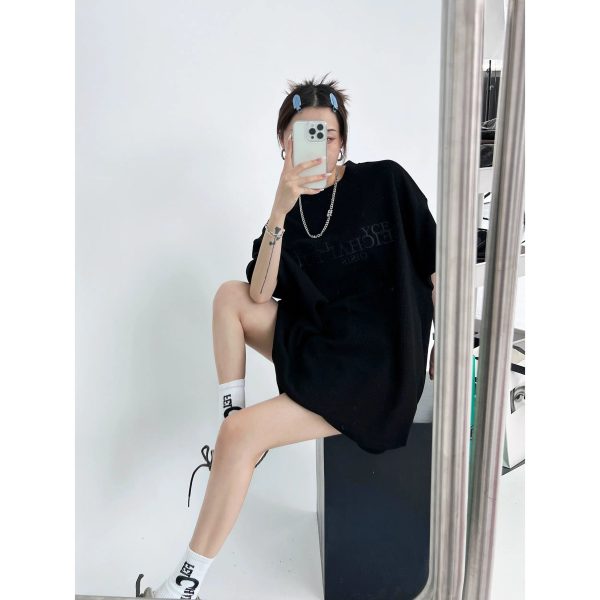 Oversized Turtleneck and Shorts Set - Image 5